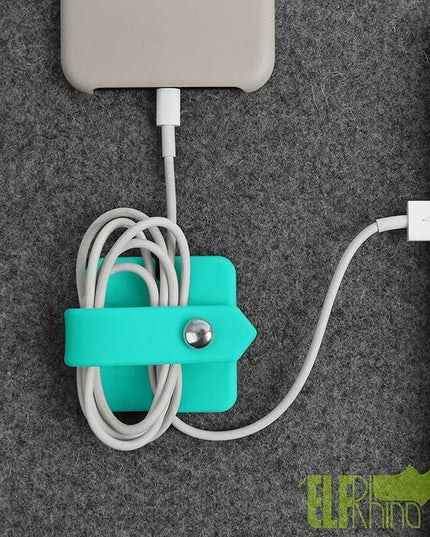 Cord Organizer Earbuds Holder Earphone Wrap Earphones Organizer Headset Headphone Earphone Wrap Winder Cord Manager Cable Winder Set of 2