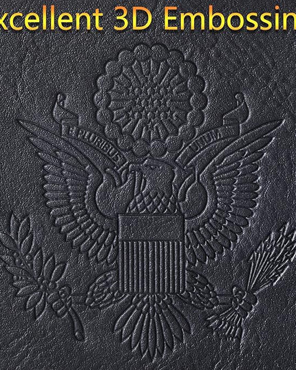 Airtag Passport Holder Cover Wallet Travel Essentials Leather RFID Blocking Case Vacation Luggage Must Haves Travel Accessories for Men Women (117#Black)