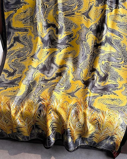 Fashion Scarves Scarf 100% Silk Feeling Scarf Silk Like Scarves Long Lightweight Sunscreen Shawls for Women