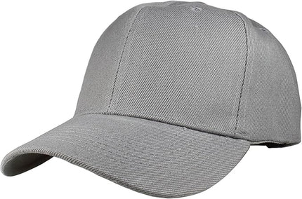 Gelante Adult Plain Baseball Cap Hat Classic Adjustable Size for All Seasons