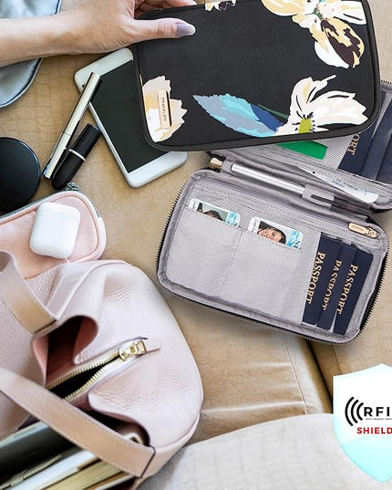 Travelon RFID Blocking Family Passport Wallet