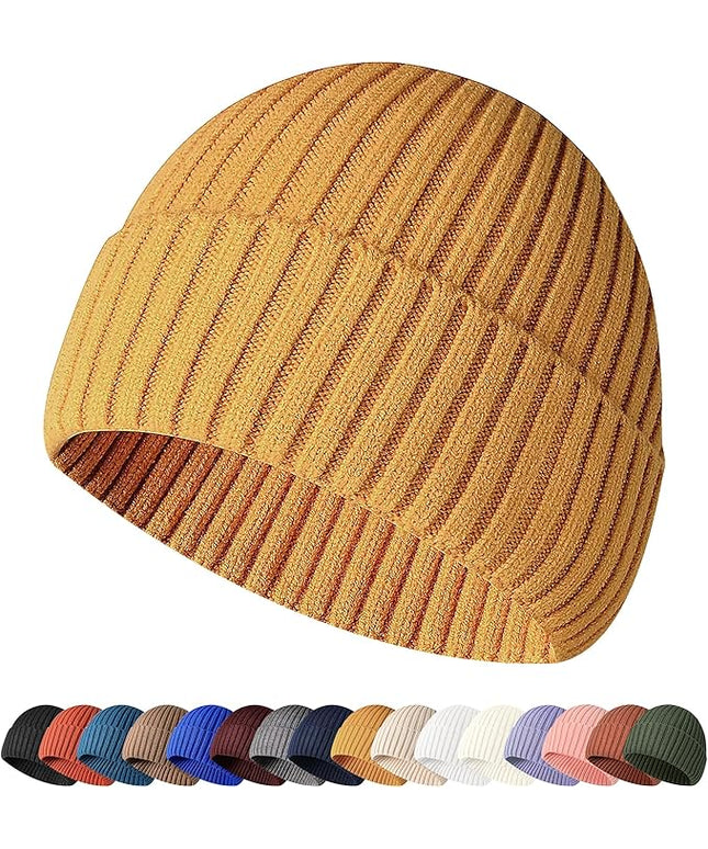 HiRui Knit Beanie for Men Women Kids, Winter Hats Warm Classic Daily Skull Caps