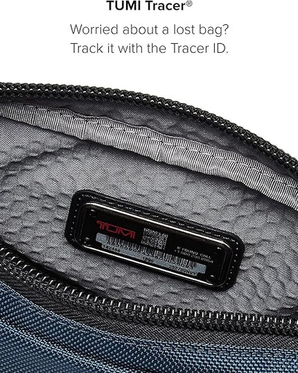 TUMI - Alpha Bravo Search Backpack - Laptop Backpack for Men & Women - Backpack for Work & Travel - 17.0" X 14.0" X 8.3" - Black Leather