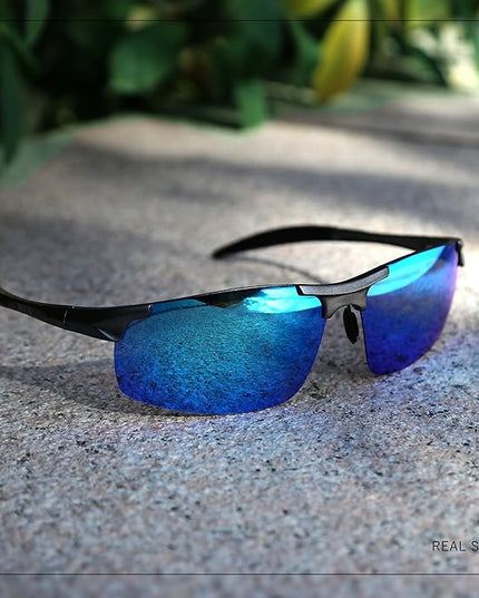 DUCO Mens Sports Polarized Sunglasses UV Protection Sunglasses for Men 8177s