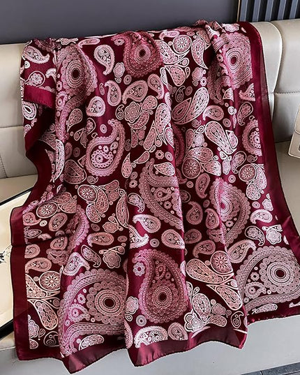 Silk Scarf Mulberry Silk Fashion Scarves Long Lightweight Shawl Wrap …