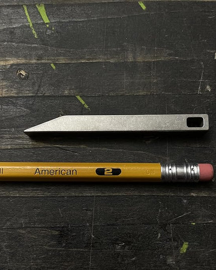 The Mighty Bar - Heavy Duty Keychain Prybar EDC Pry Bar for Every Day Carry Small Stainless Steel Key Chain Multitool Prybar for Keys - Made by Gear Spool