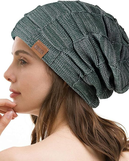 REDESS Beanie Hat for Men and Women Winter Warm Hats Knit Slouchy Thick Skull Cap