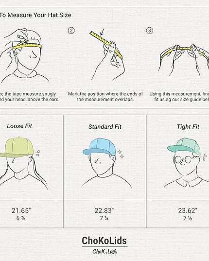 CHOK.LIDS Flat Bill Visor Classic Snapback Hat Blank Adjustable Brim High Top End Trendy Color Style Plain Tone Baseball Cap