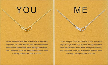 Baydurcan Pendant Necklace for Women Evil Eye Ankh Bow Necklace for Friends Sister Birthday Just Because Christmas Gifts