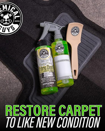 Chemical Guys Foaming Citrus Fabric Clean, Carpet and Upholstery Cleaner - Car Carpet Cleaner for Seats, and Floor Mats, Safe for Home, Office & More, Citrus Scent - 16 oz