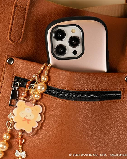 iFace Hello Kitty and Friends Beaded Wristlet Universal Charm Strap [Latte Bear Series] – Cute Wrist Strap for Cell Phone Camera Keys AirPods