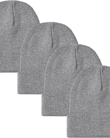 Unisex Winter Beanie – Warm Knit Hat for Men & Women, Soft Stretchy Cold Weather Cap for Outdoor, Running & Hiking