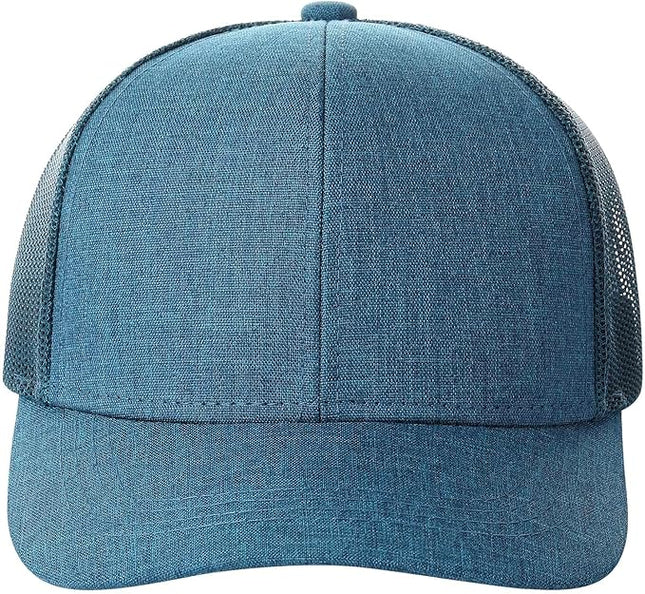 TSSGBL M, L, XL, XXL Snapback Trucker Hats Baseball Caps Adjustable Blank Mesh Back Ball Caps for Men Women