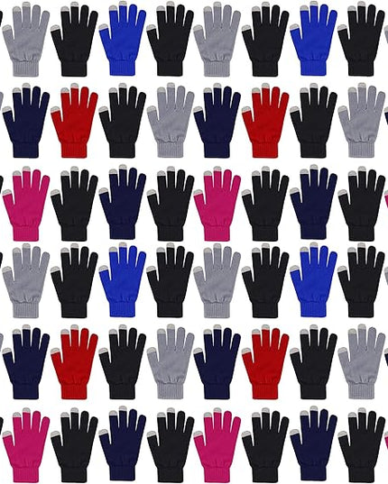 Wholesale Winter Gloves Beanies, Warm Thick Thermal Bulk Case Pack Unisex Men Women