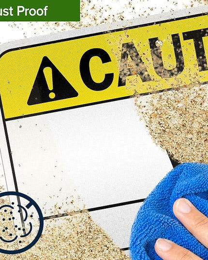 Caution Volts Sign, 12x18 Inches, 3M EGP Reflective .063 Aluminum, Fade Resistant, Made in USA by My Sign Center