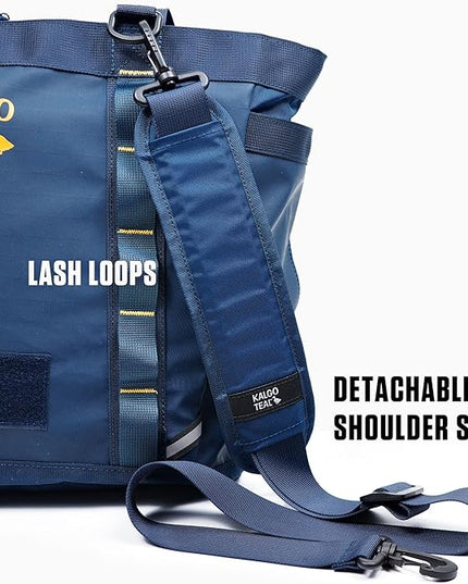 Utility Tote 15L, Over Shoulder & Crossbody Carry, Water Repellent, Full Zip, Laptop Sleeve