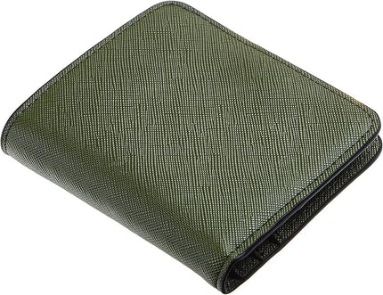 Toughergun Women’s Small Slim Leather Wallet with RFID Protection, Compact Bifold Mini Purse with Clear ID Window