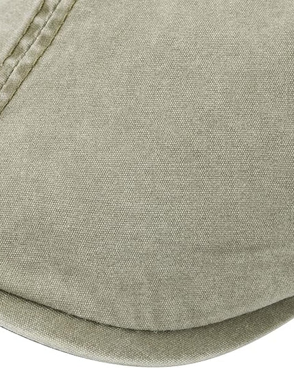 VOBOOM Cotton Washing Flat Cap Cabbie Hat Gatsby Ivy Irish Hunting Newsboy