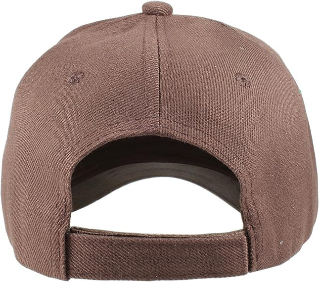 Gelante Adult Plain Baseball Cap Hat Classic Adjustable Size for All Seasons