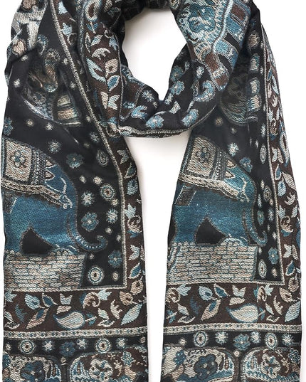 Scarf for Women Spanish Design Elegant Long Shawl Scarves for Summer Fall
