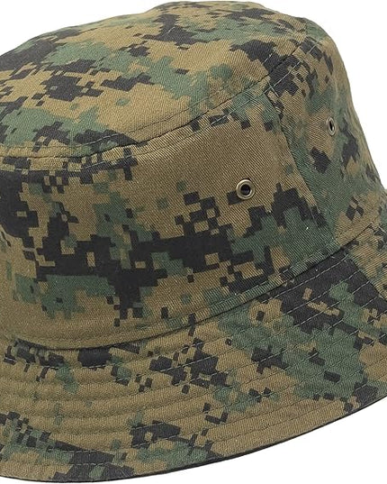 Utmost Bucket Hat 100% Cotton & Denim Lightweight Packable Outdoor Summer Beach Fishing Sun Hat