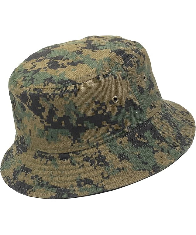Utmost Bucket Hat 100% Cotton & Denim Lightweight Packable Outdoor Summer Beach Fishing Sun Hat
