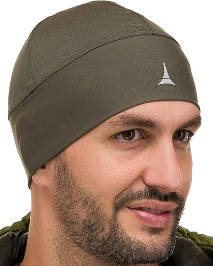 Helmet Liner Sweat Wicking Skull Cap Beanie. Ultimate Performance Moisture Wicking. Fits Under Helmets