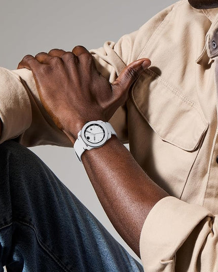 Movado Bold TR90 Ultra Modern Watch for Men and Women - Swiss Quartz 3H Movement, Leather Strap - Water Resistant 3ATM/30 Meters - Sporty Style Wristwatch for Everyone - 42mm