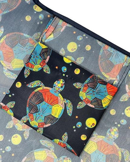 allydrew Large Foldable Tote Nylon Reusable Grocery Bags