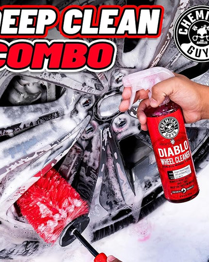 Chemical Guys Diablo Wheel Cleaner Spray - 2 Pack 16 oz Bottles, Safe on All Wheel & Rim Finishes, Sprayable Formula Removes Brake Dust, Dirt & Grime, Car Care for Trucks, SUVs, Motorcycles & RVs