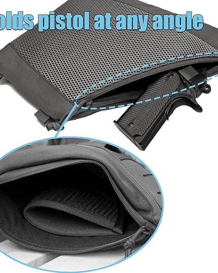 Tactical Sling Bag for Men Women Crossbody Anti-Theft CCW Sling Bag EDC Carry