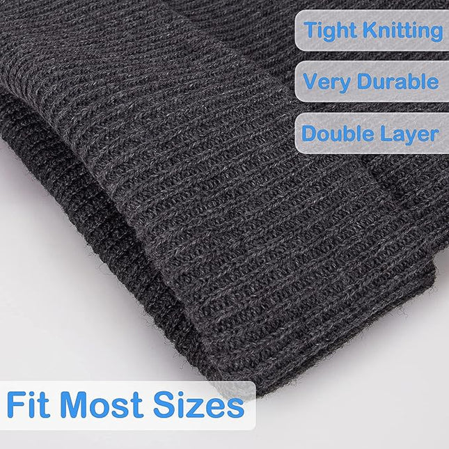 LAKIBOLE Winter Beanie Hats for Men Slouchy Beanies for Women Teenage Boys Girls