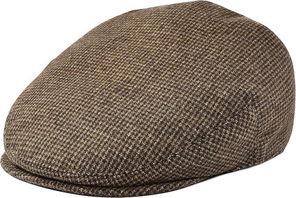 FEINION Men's Wool Tweed Newsboy Ivy Cap Gatsby Golf Flat Hat