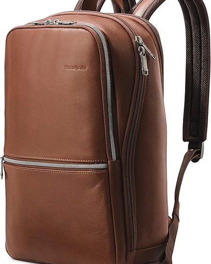 Samsonite Classic Leather Slim Backpack