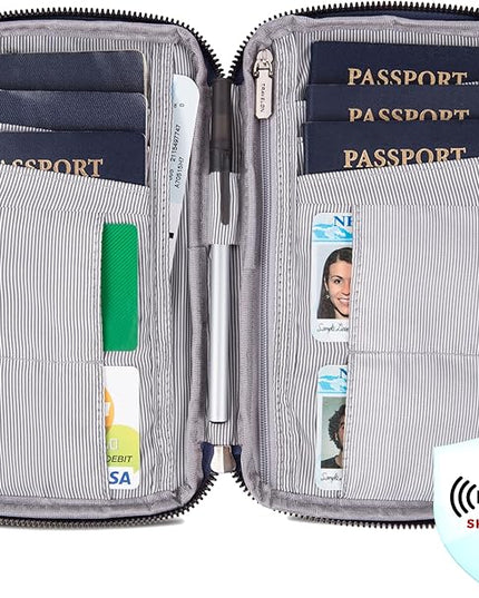 Travelon RFID Blocking Family Passport Wallet