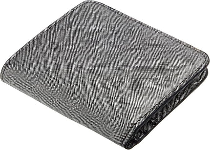 Toughergun Women’s Small Slim Leather Wallet with RFID Protection, Compact Bifold Mini Purse with Clear ID Window
