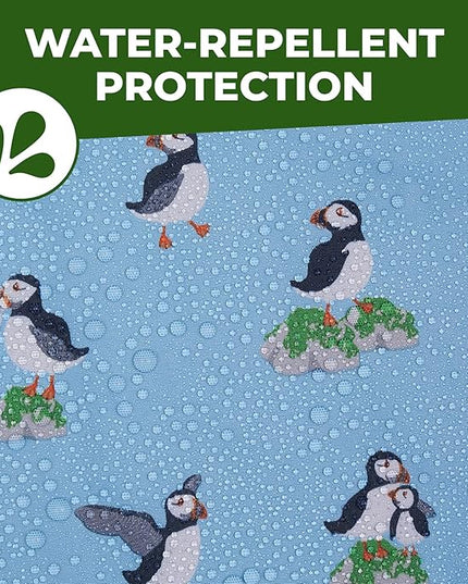 ECO CHIC Foldable Reusable Grocery Bags - Lightweight, Recycled & Reusable Shopping Bag - Waterproof Packable Tote