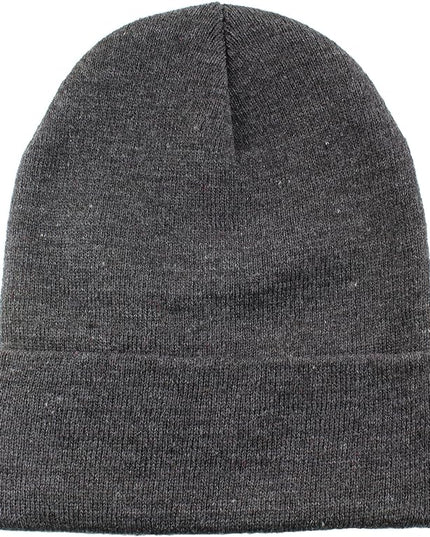 Gelante Unisex Beanie Cap Knitted Warm Solid Color and Multi-Color Multi-Packs