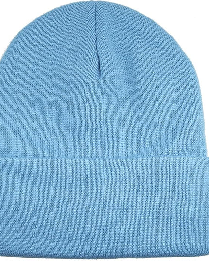 Gelante Unisex Beanie Cap Knitted Warm Solid Color