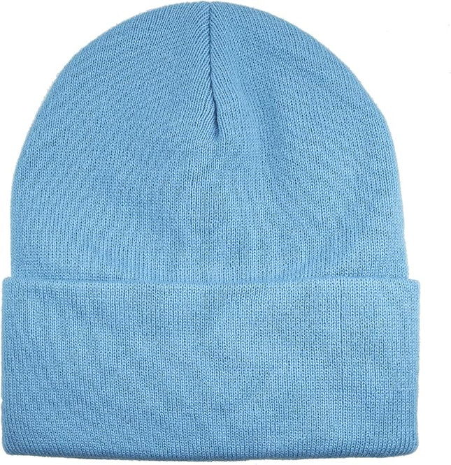 Gelante Unisex Beanie Cap Knitted Warm Solid Color