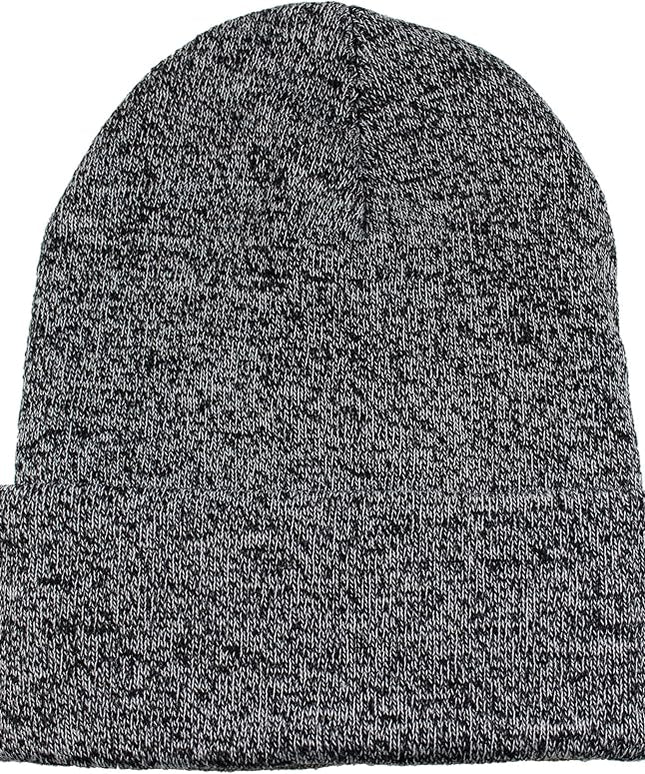 Gelante Unisex Beanie Cap Knitted Warm Solid Color and Multi-Color Multi-Packs
