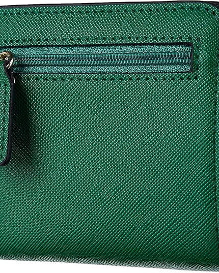 Toughergun Women’s Small Slim Leather Wallet with RFID Protection, Compact Bifold Mini Purse with Clear ID Window