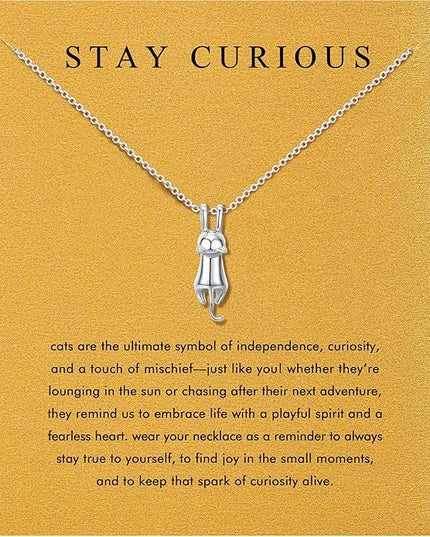 Baydurcan Pendant Necklace for Women Evil Eye Ankh Bow Necklace for Friends Sister Birthday Just Because Christmas Gifts