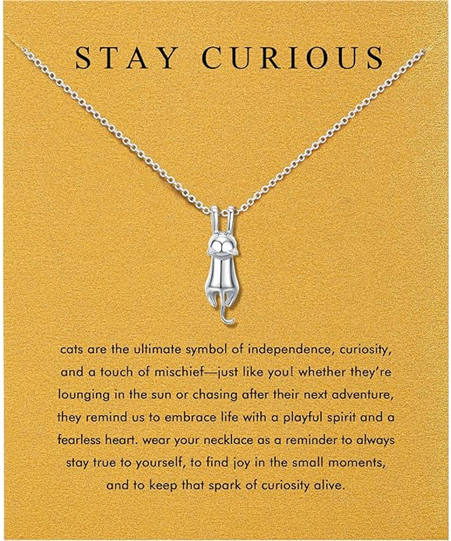 Baydurcan Pendant Necklace for Women Evil Eye Ankh Bow Necklace for Friends Sister Birthday Just Because Christmas Gifts