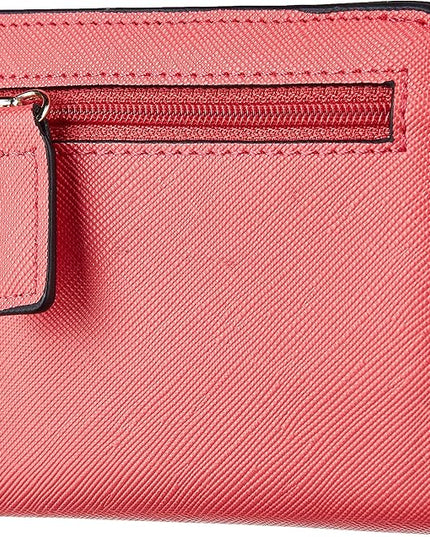 Toughergun Women’s Small Slim Leather Wallet with RFID Protection, Compact Bifold Mini Purse with Clear ID Window