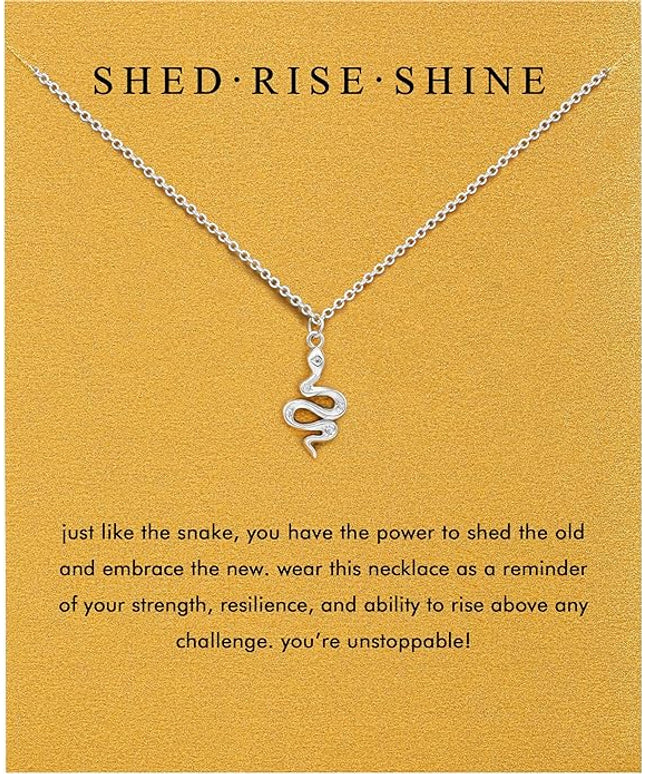 Baydurcan Pendant Necklace for Women Evil Eye Ankh Bow Necklace for Friends Sister Birthday Just Because Christmas Gifts