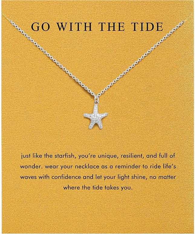 Baydurcan Pendant Necklace for Women Evil Eye Ankh Bow Necklace for Friends Sister Birthday Just Because Christmas Gifts
