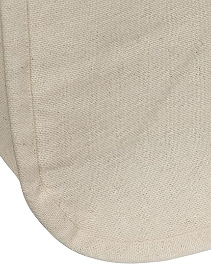 Best Canvas Grocery Shopping Bags with Bottle Sleeves - Cloth Tote Shopping Bags Heavy duty and Premium - Reusable Grocery Tote Bags - Washable & Eco-friendly Wine Bags with Handles (1 Bag)