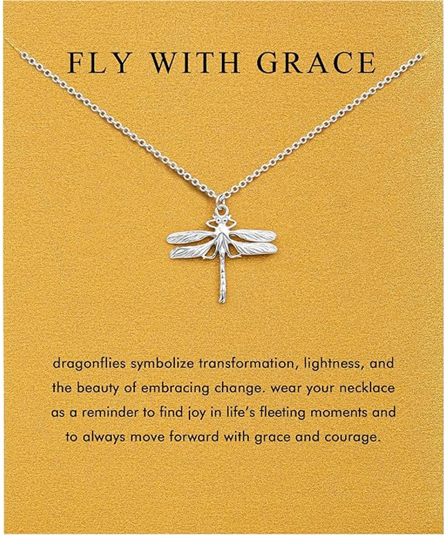 Baydurcan Pendant Necklace for Women Evil Eye Ankh Bow Necklace for Friends Sister Birthday Just Because Christmas Gifts