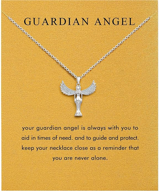 Baydurcan Pendant Necklace for Women Evil Eye Ankh Bow Necklace for Friends Sister Birthday Just Because Christmas Gifts
